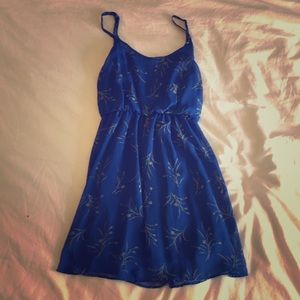 Blue dress